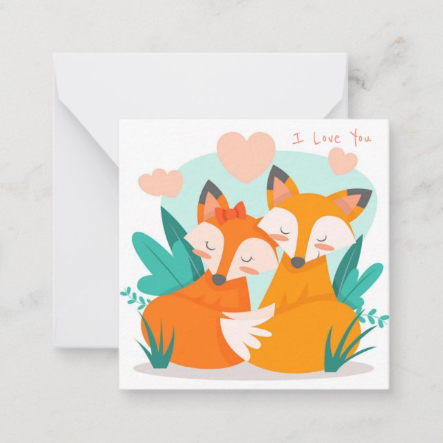 Carte De Correspondance Saint Valentin (Devant)