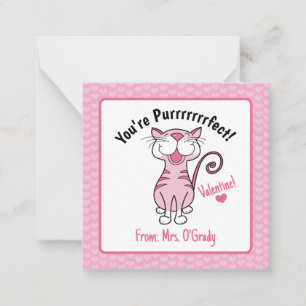 Carte De Correspondance Saint Valentin Chat Vous êtes un enseignant parfai