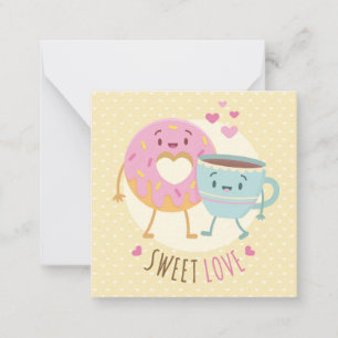 Carte De Correspondance Saint-Valentin mignon