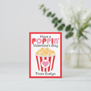Carte De Correspondance Saint-Valentin Popcorn   Saint-Valentin Popcorn po