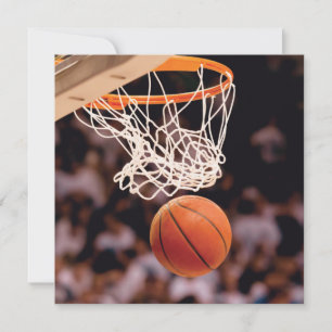 Carte De Correspondance Scoring de basket-ball