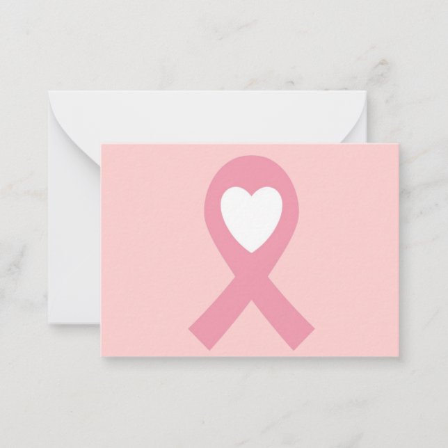 Carte De Correspondance Sensibilisation au cancer du sein (Devant)