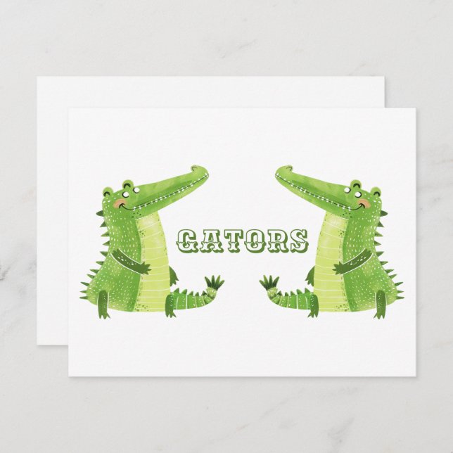 Carte De Correspondance Serviette de plage (Devant / Derrière)