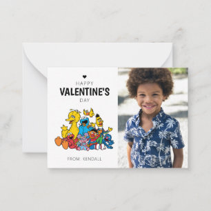 Carte De Correspondance Sesame Street Pals Saint Valentin