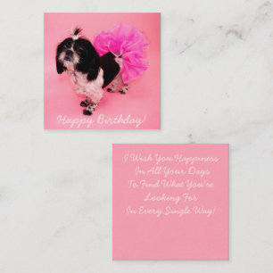 Carte De Correspondance Shih Tzu