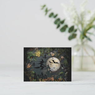 Carte De Correspondance Soirée sorcière