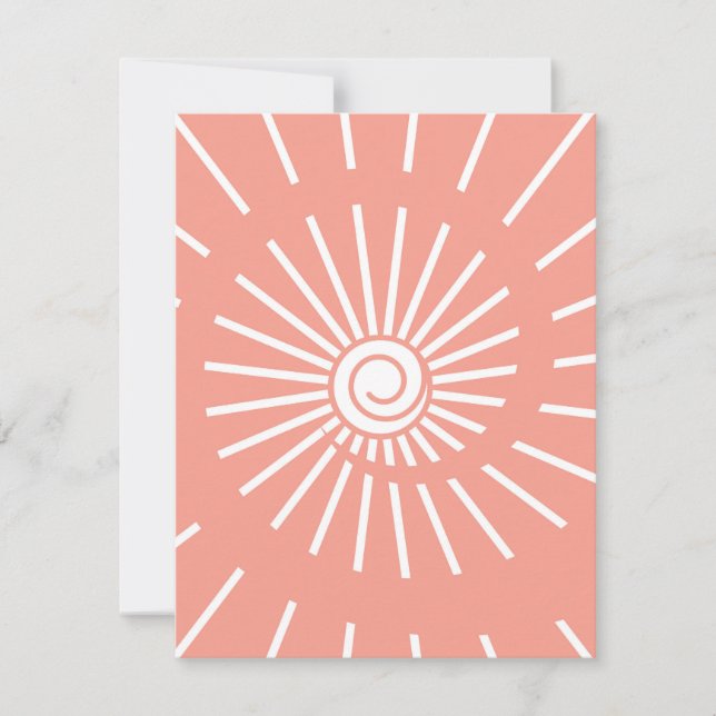 Carte De Correspondance Soleil 9 (Devant)