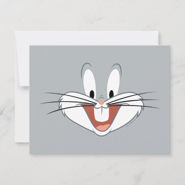 Carte De Correspondance Sourire de BUGS BUNNY™ (Devant)