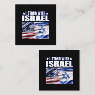 Carte De Correspondance Soutenir Israël Je suis avec Israël
