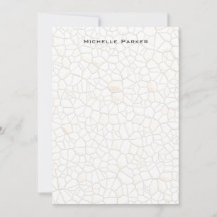Carte De Correspondance Stone Design Professionnel Plain Minimaliste Moder
