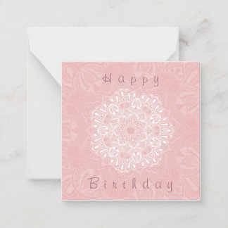 Carte De Correspondance Sweet mandala
