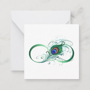 Carte De Correspondance Symbole de l'Infinity