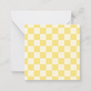 Carte De Correspondance Tableau de bord jaune