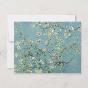 Carte De Correspondance Tableau des fleurs d'amandes de Van Gogh