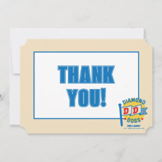 Carte De Correspondance Ted Lasso | Diamond Chiens Pennant Graphisme