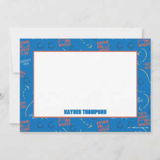 Carte De Correspondance Ted Lasso | Le Pacte solennel de here He's