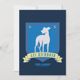 Carte De Correspondance Ted Lasso   Logo de l'équipe AFC Richmond