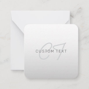 Carte De Correspondance Texte modifiable pour les affaires, les voeux ou l
