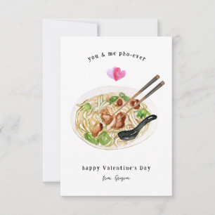Carte De Correspondance Toi et moi Pho-Ever   Soupe pho Valentine