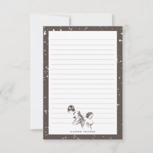 Carte De Correspondance Tout ce jazz  Jazz Thème stationnaire