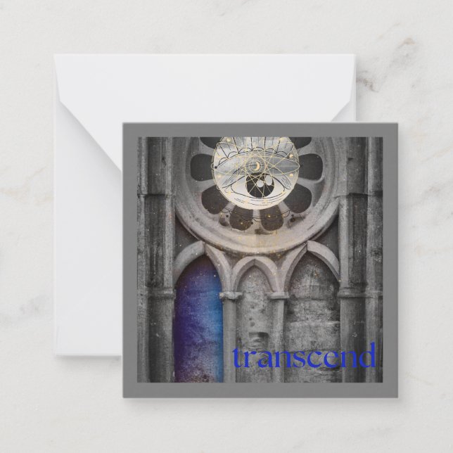 Carte De Correspondance transcender (Devant)