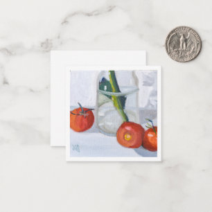 Carte De Correspondance Trio de tomates rouges