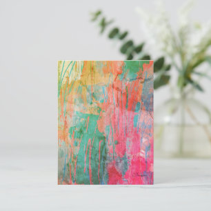 Carte De Correspondance Tropical Bold Abstrait Toutes les occasions