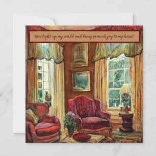 Carte De Correspondance Tu éclaires mon monde