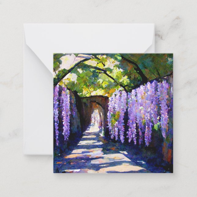 Carte De Correspondance tunnel de Wisteria (Devant)