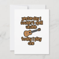 Ukulele Original Drôle