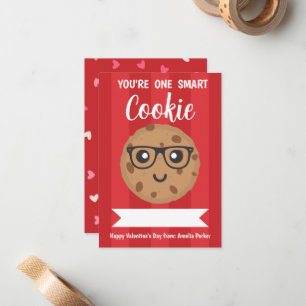 Carte De Correspondance Un cookie intelligent - La Saint-Valentin en class