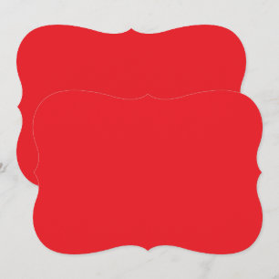 Carte De Correspondance un fond rouge avec une bordure blanche