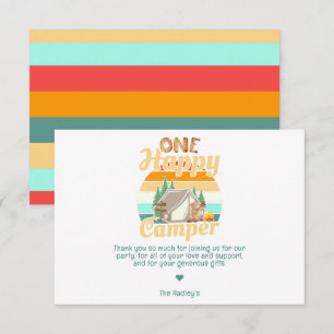 Carte De Correspondance Un Joyeux Camper Thankyou Note Card