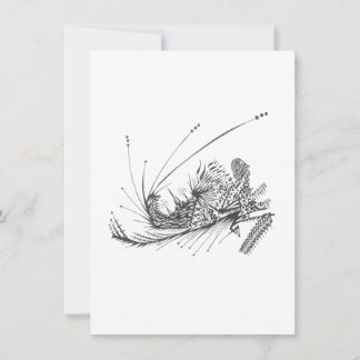Carte De Correspondance UnEndroitMagique Tatouage Tribal Abstrait Noir Bla