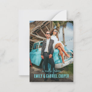 Carte De Correspondance Unique Fun Kitschy Couple Photo