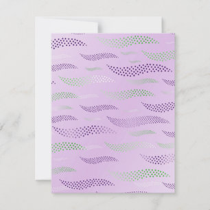 Carte De Correspondance Vagues Tigre (motif stylisé) 3