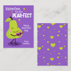 Carte De Correspondance Valentine, Tu Es Pear-Fect