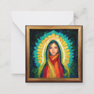 Carte De Correspondance Vierge moderne de Guadalupe