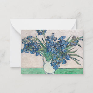 Carte De Correspondance Vincent van Gogh - Irises