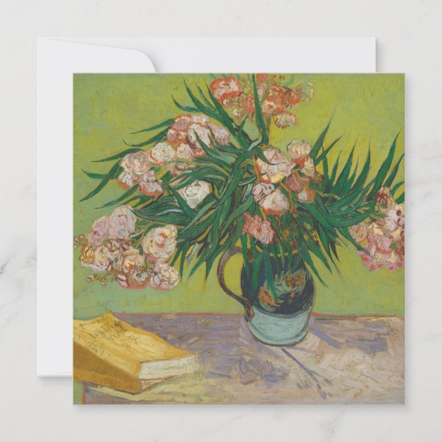 Carte De Correspondance Vincent Van Gogh Oleander (Devant)