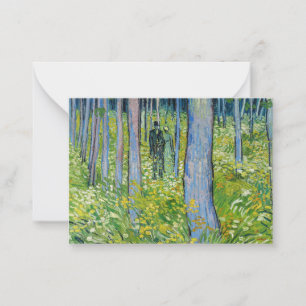 Carte De Correspondance Vincent van Gogh - Sous-croissance à deux chiffres