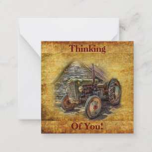 Carte De Correspondance Vintage Farm