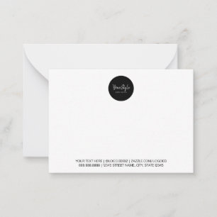 Carte De Correspondance Votre cercle de style (type d'image)