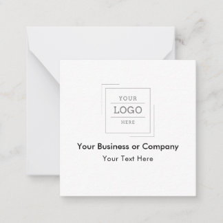Carte De Correspondance Votre logo d'entreprise personnalisé
