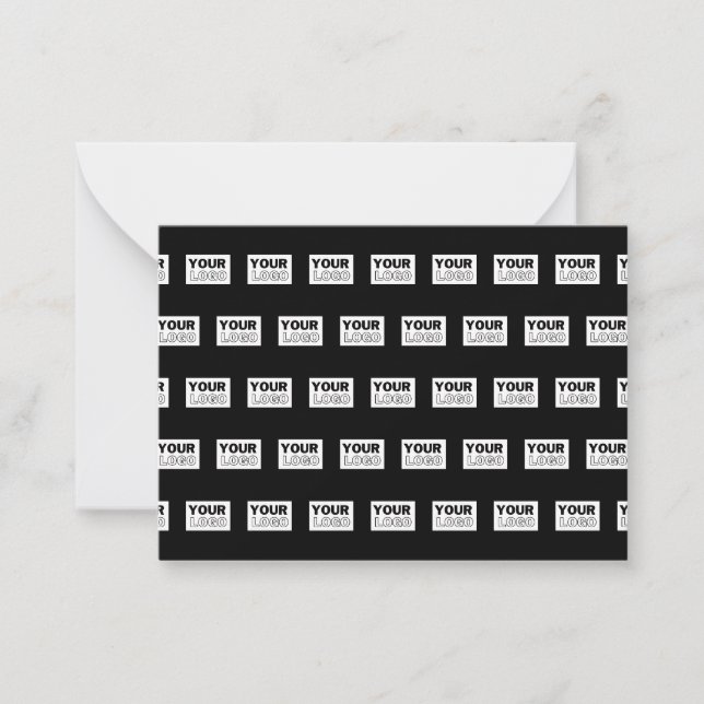 Carte De Correspondance Votre logo ou votre conception | Arrière - plan de (Devant)