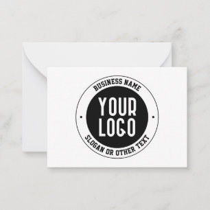 Carte De Correspondance Votre logo ou votre conception d'entreprise Text