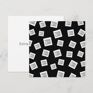 Carte De Correspondance Votre logo, photo ou autre image   Placement aléat