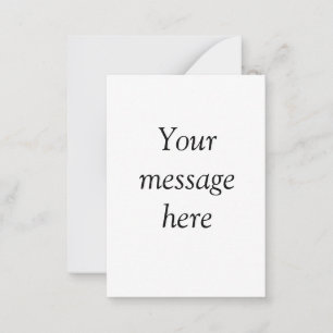 Carte De Correspondance Votre message ici ajoutez le nom de texte image mo