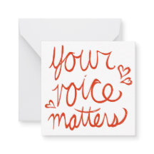 Votre voix compte Valentine