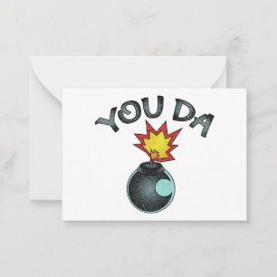 Carte De Correspondance Vous Avez Bombe De Parties scintillant